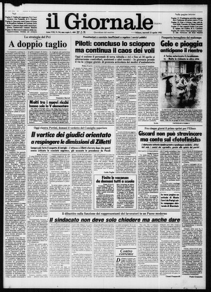 Il giornale nuovo : quotidiano del mattino